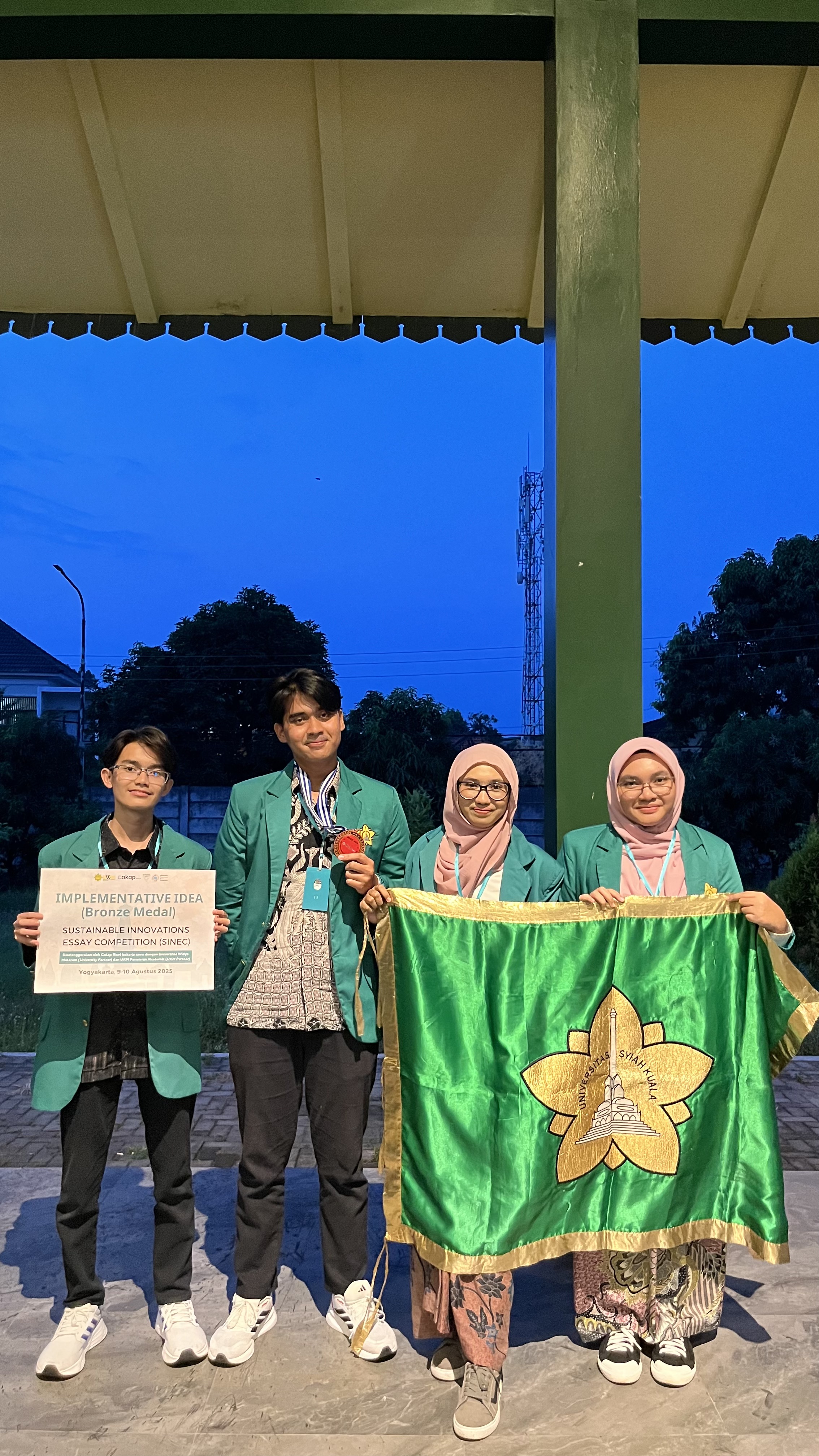 Boncar team Bronze Medal SINEC 2025 Yogyakarta